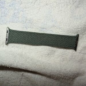 Braided Green Apple Watch Solo Loop Band